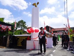 Sebagai Wujud Penghargaan Kepada Para Pahlawan Sekda Kabupaten Subang Resmikan Monumen Tugu Pahlawan