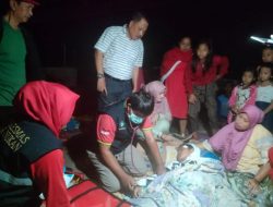 Atas Perintah Bupati Subang Asda 1 Lakukan Peninjauan dan Pelayanan Terhadap Korban Banjir Desa Mulyasari, Pamanukan