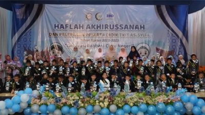 Sukses Gelar Haflah Akhirussanah, 65 Murid TKIT As-Syifa Siap Ke Jenjang Sekolah Dasar