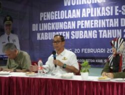 Upaya Tingkatkan Pelayanan, Pemkab Subang Gelar Workshop Pengelolaan Aplikasi E-SKM