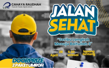 Gelar Acara Jalan Sehat Di Subang, Cahaya Raudhah Siapkan Doorprize Tiket Umroh
