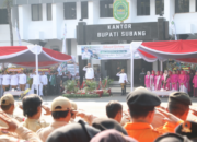 Upacara Peringatan Milangkala Ke-76 Kabupaten Subang
