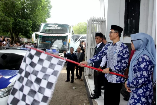 Pemberangkatan Ke 2 Calon Jemaah Haji Asal Subang