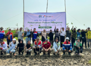 Pertamina EP Subang Bersama IATL ITB Gelar Aksi Penanaman 4000 Pohon Mangrove di Pesisir Karawang