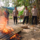 Polsek Patokbeusi Grebek Judi Sabung Ayam