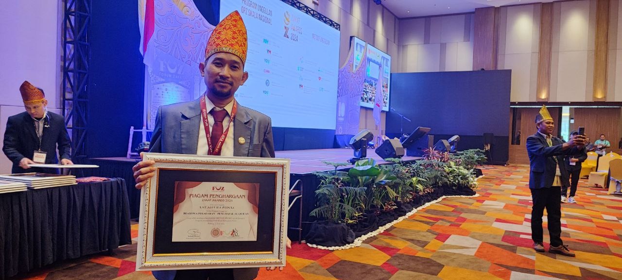 Assyifa Peduli Berhasil Raih Penghargaan Zakat Award 2024