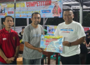 Politisi Muda Asal Pantura Gelar Badminton Competition di Perumahan BSK Subang