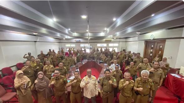 Pj Bupati Subang Adakan Briefing Bersama Kepada OPD dan Kepala Daerah di Subang