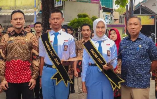 Pemkab Ciamis Lepas 2 Calon Paskibraka Provinsi Jabar