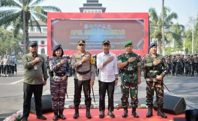 Pj. Gubernur Jabar Bey Machmudin Ingatkan Mitigasi Bencana Pilkada Serentak