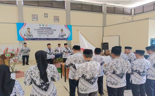 PGRI Subang Gelar Pelantikan Pengurus PGRI Cabang Khusus SMA dan SMK