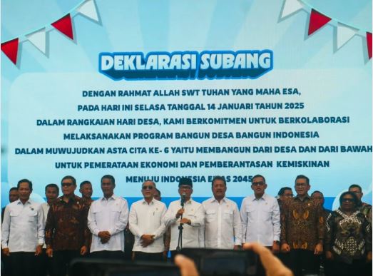 Hari Desa Nasional Kemendri PDT Dorong Swasembada Pangan dan Pemerataan Ekonomi