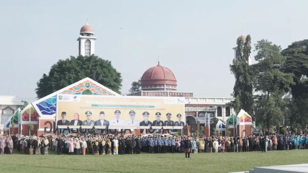 Upacara Hardiknas Kab Subang
