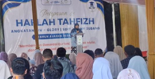 Dihadiri Ratusan Siswa SDIT Alamy Gelar Haflah Akhirussanah Angkatan Ke 14