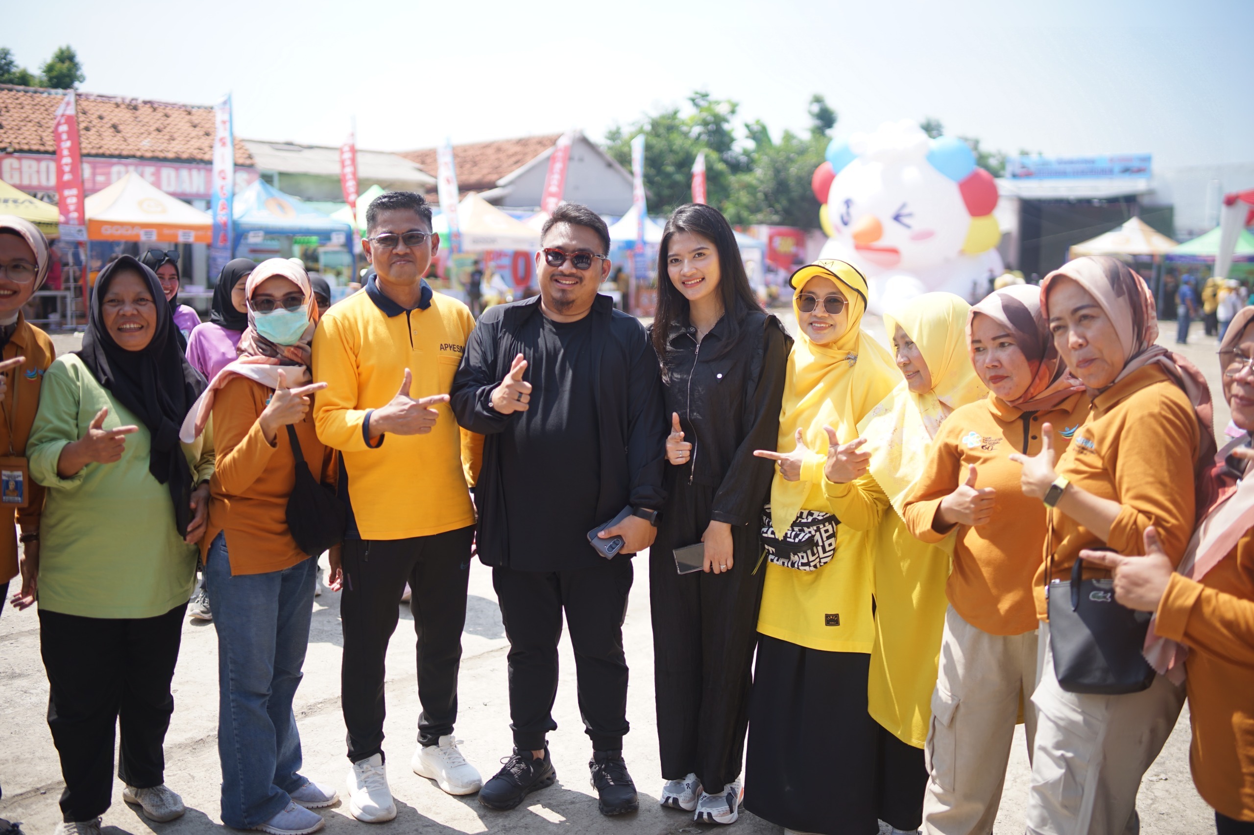 36 Bupati Subang H. Reynaldy Putra Andita saat menghadiri Hari Kesatuan Gerak HKG PKK ke 53