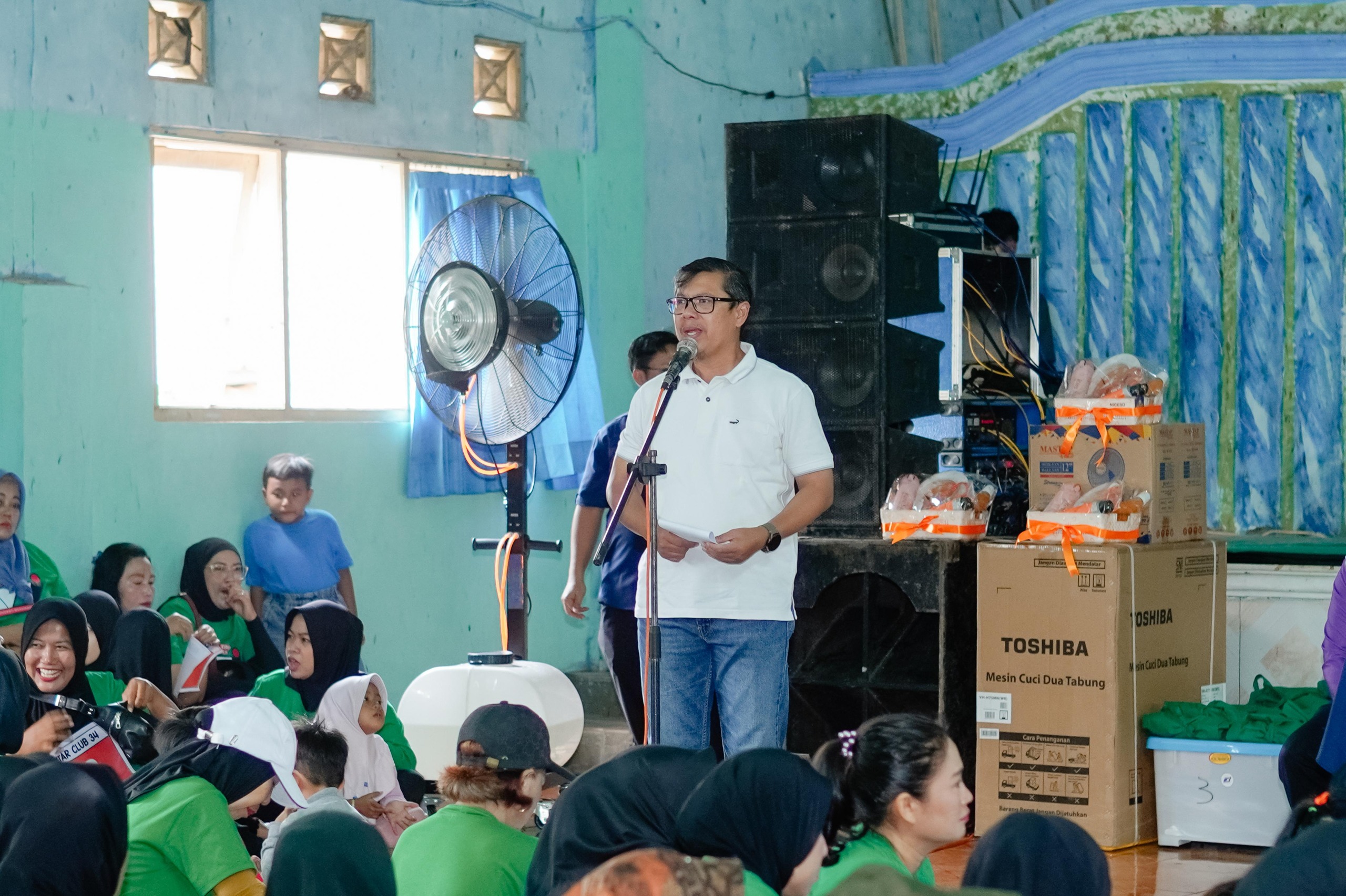 42 42 Wakil Bupati Subang H. Agus Masykur Rosyadi membuka kegiatan Lomba Senam Aerobik