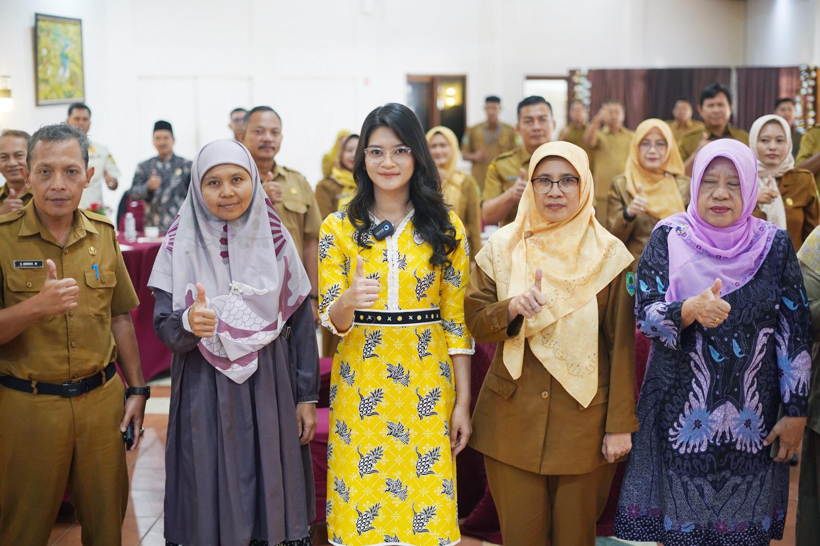 66 Ketua Tim Penggerak PKK Kabupaten Subang Ega Anjani Reynaldy menghadiri Pertemuan Advokasi Koordinasi dan Bimbingan Teknis Bintek Pembina Posyandu
