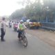 67 Unit Patroli Polsek Binong intensif melakukan pengamanan dan pengaturan lalu lintas di titik titik rawan di daerah Binong