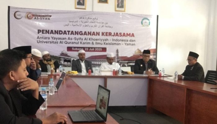 As-Syifa Jalin Kerja Sama Internasional dengan Universitas Al-Qur’anul Karim Yaman