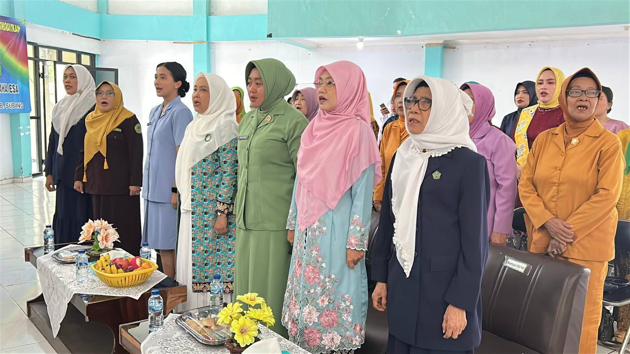 84 Pertemuan Rutin Gabungan Organisasi Wanita GOW Kabupaten Subang