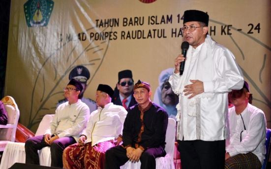 Wagus Jabar Hadiri Milad Ke 24 Ponpes Raudlatul Hasanah