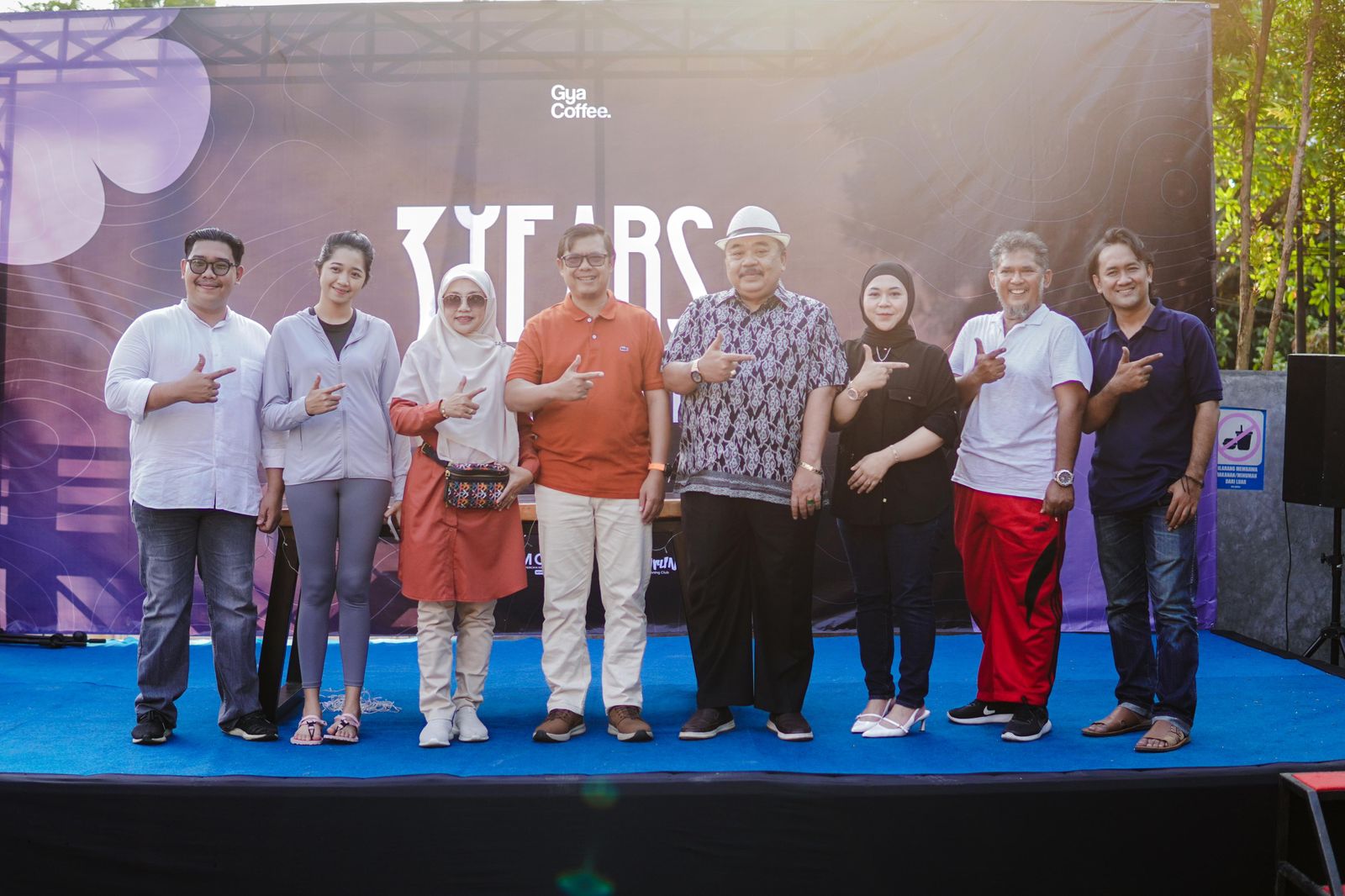 03 Perayaan ulang tahun ke 3 Gya Coffee berlangsung meriah dengan digelarnya Gya Miles Fun Run 5K