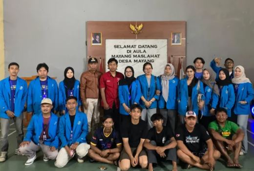 20 Universitas Subang Unsub yang sedang melaksanakan Kuliah Kerja Nyata KKN di Desa Mayang Kecamatan Cisalak Kabupaten Subang