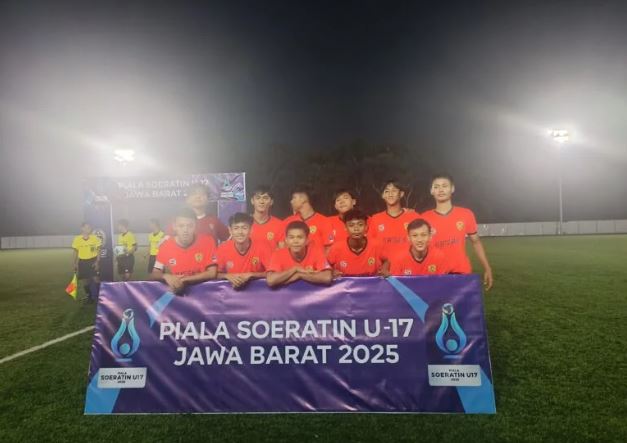 BRT U 17 Tampil Perkasa Taklukan Persikotas 2 0 di Piala Soeratin Jabar 2025