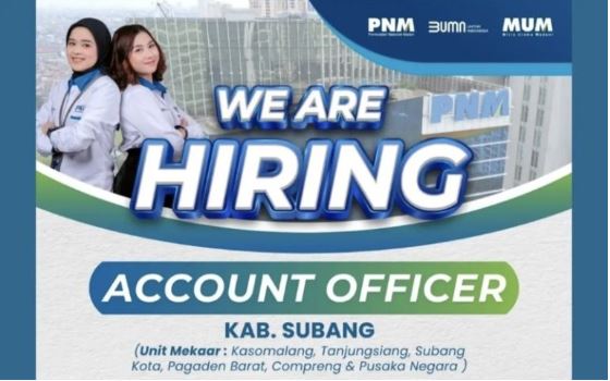 PNM Buka Lowongan Account Officer Khusus Perempuan di Subang