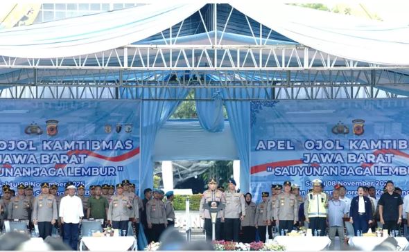 Kapolri Ajak Ribuan Ojol Jaga Kamtibmas Lewat Program