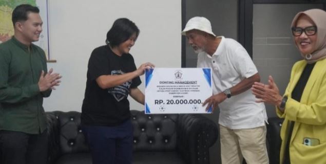 Masuk Babak Kualifikasi Porprov Jabar Cabor Bola Tangan Dapat Bantuan dari LAK Galuh Pakuan