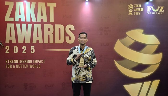 LAZ Assyifa Peduli Raih Gold Award Zakat Award 2025 untuk Optimalisasi Fundraising Berbasis Pesantren